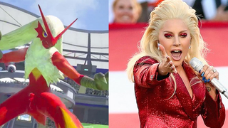 Lady Gaga Looked Like A Pokémon At The Super Bowl